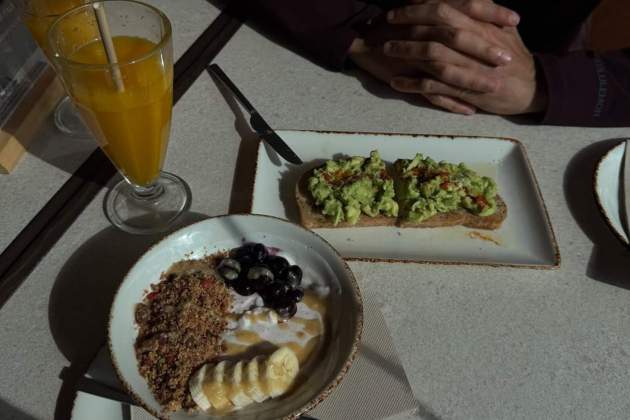 La merienda de Marc Márquez y Gemma Pinto / Instagram La merienda de Marc Márquez y Gemma Pinto / Instagram