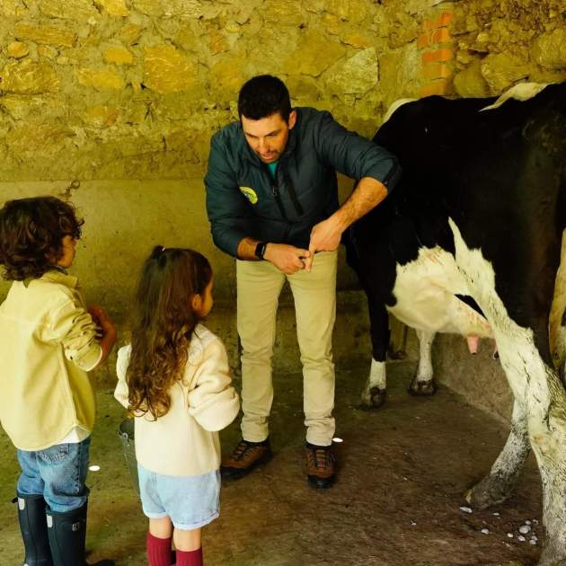 Els fills de David Bisbal a la granja / Instagram Els fills de David Bisbal a la granja / Instagram