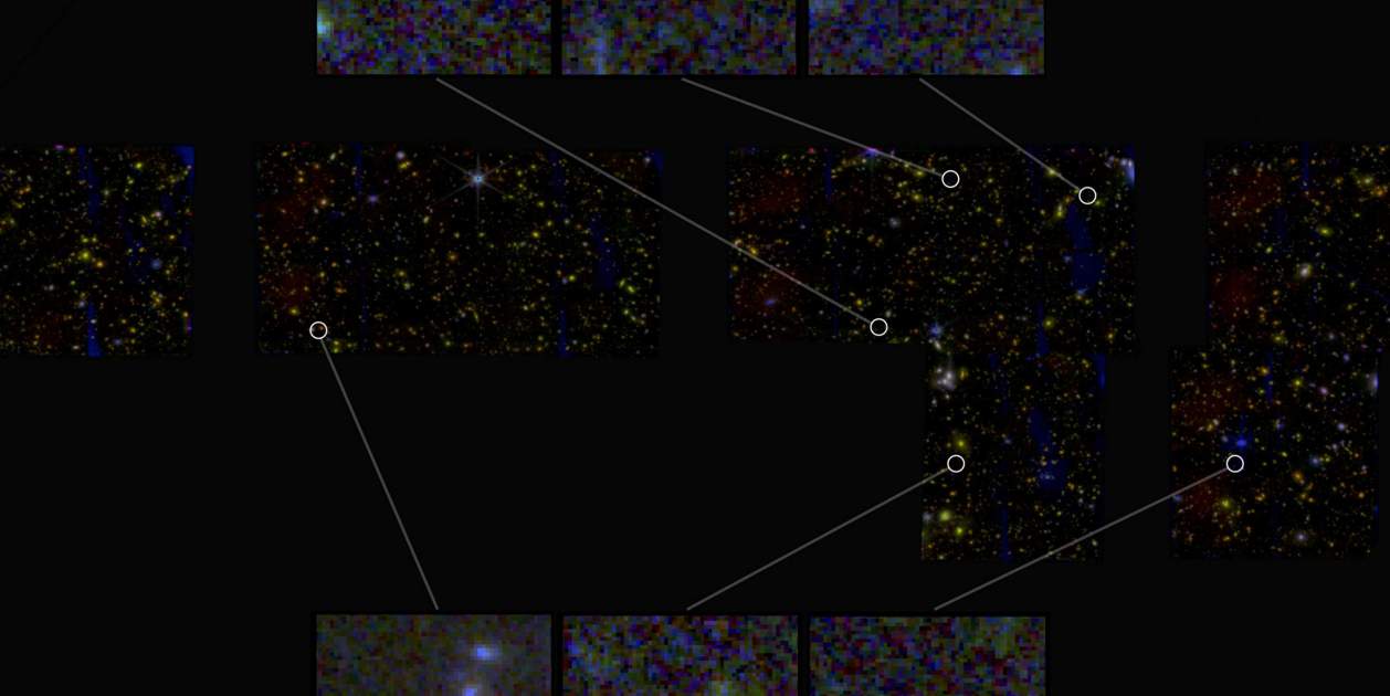 Aquestes són les candidates a galàxies massives vistes 500 milions d'anys després del Big Bang Aquestes són les candidates a galàxies massives vistes 500 milions d'anys després del Big Bang