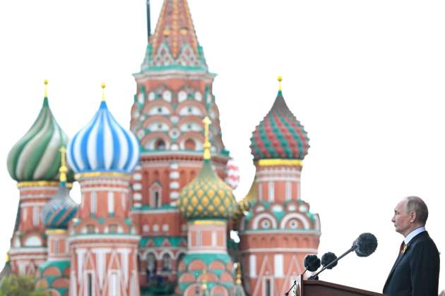 Putin pronunciant el seu discurs / EFE Putin pronunciant el seu discurs / EFE