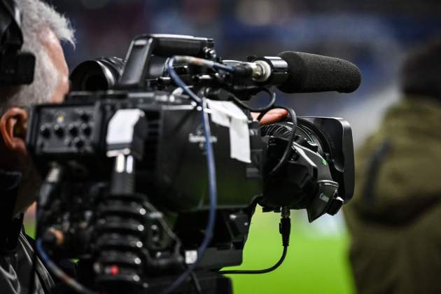 Cámara televisión fútbol / Foto: Europa Press