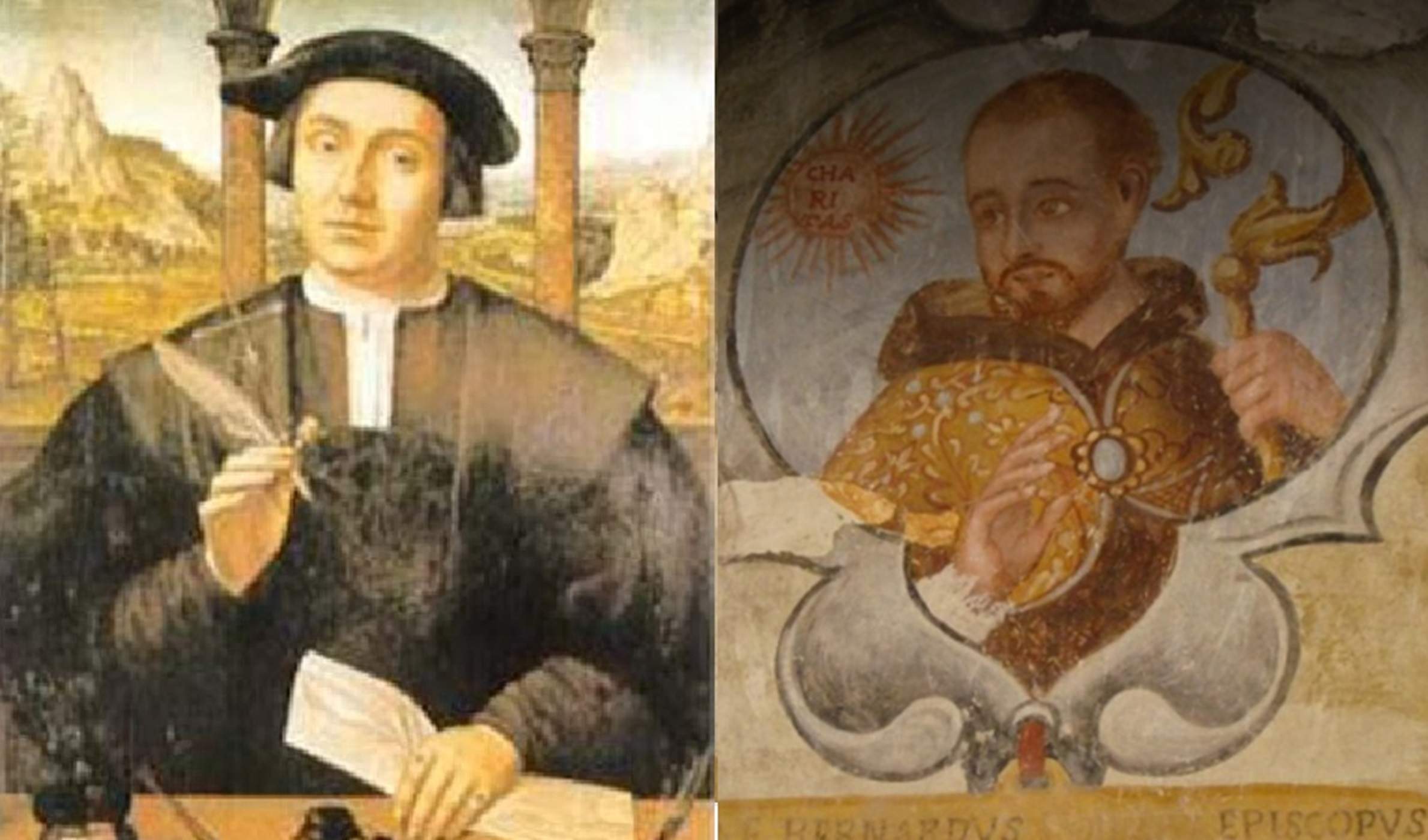 Lluis de Santàngel i Bernat Boil. Font Museu Naval de Madrid i Convent de Grotagglie Pulla