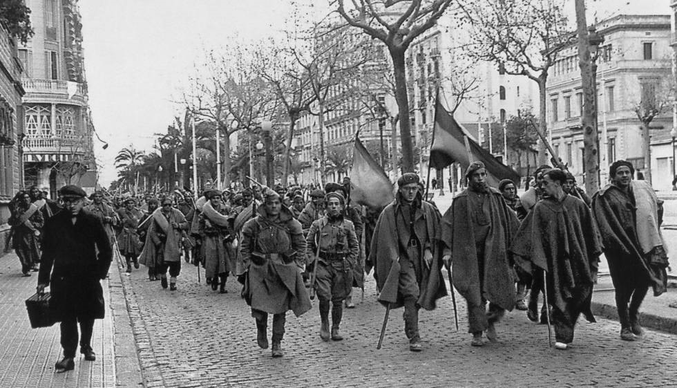 Imposen els "mutilados de guerra" franquistes a les porteries de Barcelona