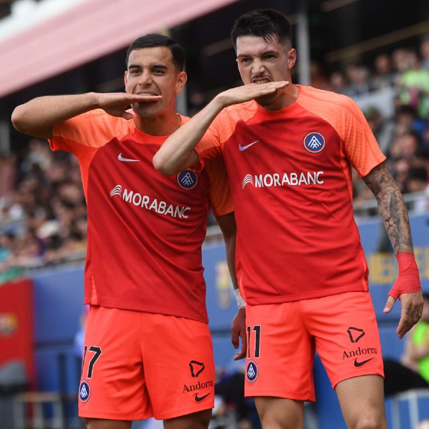 La Andorra remonta y deja herido de muerte el Barça Atlètic (1-3)