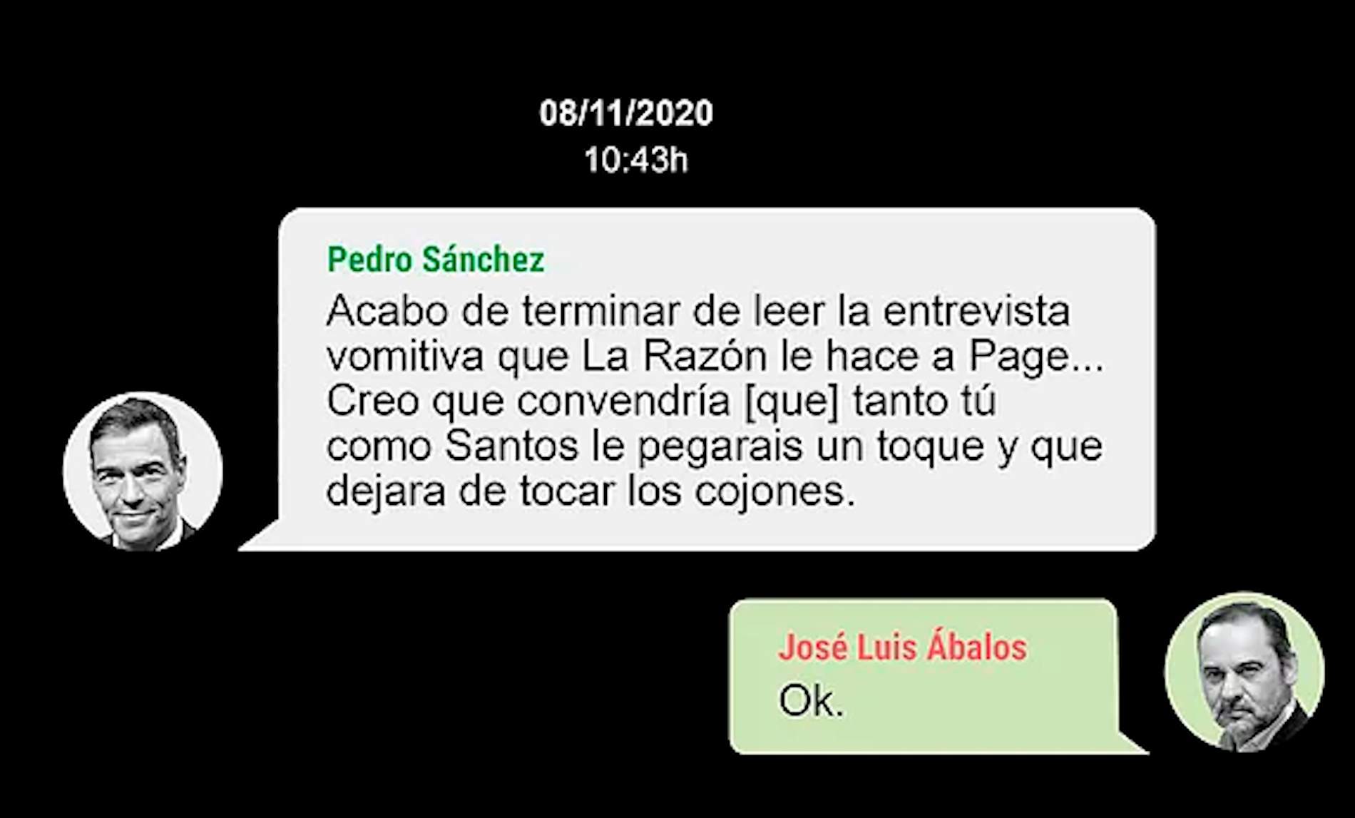 Les portades | Els comprometedors whatsapps de Sánchez i Ábalos que revela 'El Mundo'