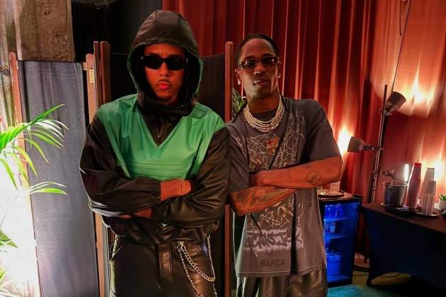 Kounde y Travis Scott Kounde y Travis Scott