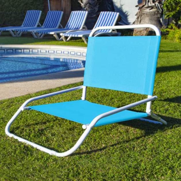 Cadira de platja plegable compacta Cadira de platja plegable compacta
