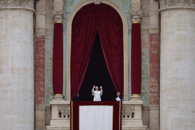 papa lleó lleó xiv sant pere balcó vaticà efe (1) papa lleó lleó xiv sant pere balcó vaticà efe (1)