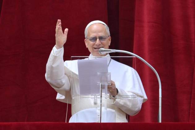 papa lleó león xiv sant pere balcó vaticà efe (4)