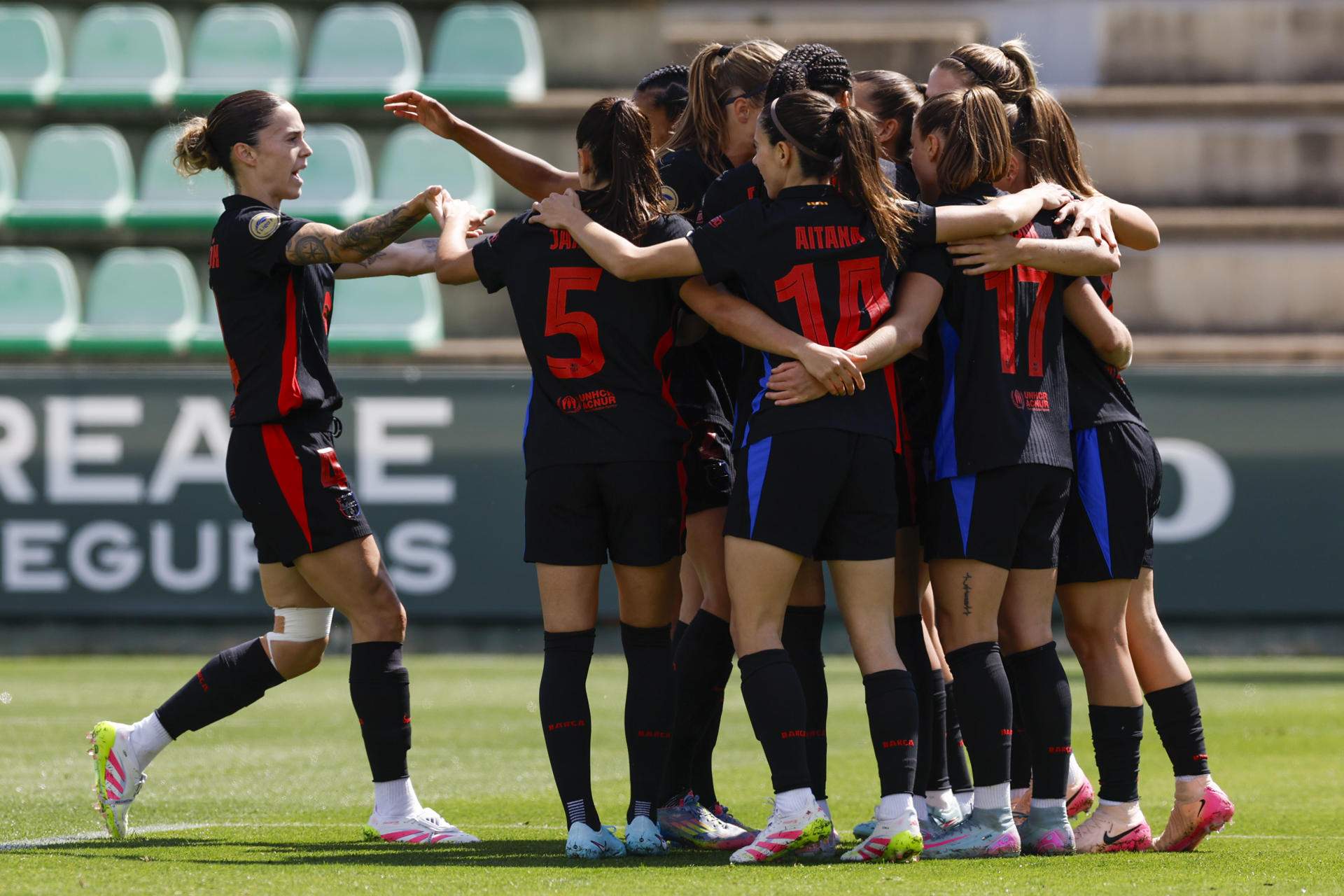 El Barça femení confirma el seu domini i guanya la seva sisena lliga consecutiva