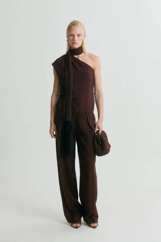 Pantalons de Mànec|Mango Pantalons de Mànec|Mango
