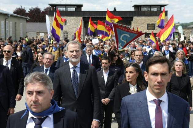 Felipe VI y Letizia visitando Mauthausen / Europa Press Felipe VI y Letizia visitando Mauthausen / Europa Press