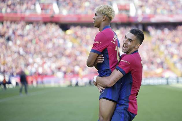 Ferran Torres gol Lamine Yamal Barça Reial Madrid / Foto: EFE Ferran Torres gol Lamine Yamal Barça Reial Madrid / Foto: EFE