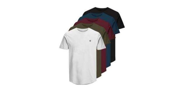 Pack de 5 camisetas JACK & JONES Pack de 5 camisetas JACK & JONES