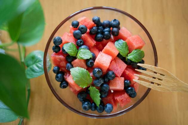 Ensalada de verano de sandía / Foto: Unsplash Ensalada de verano de sandía / Foto: Unsplash
