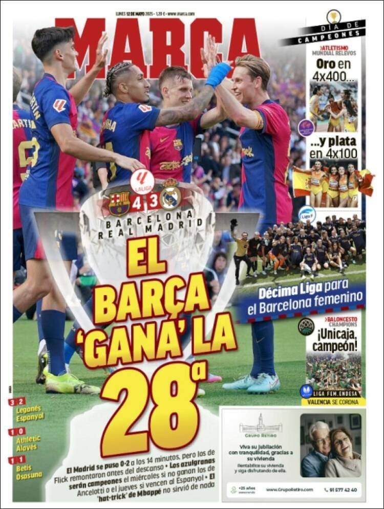 Marca Portada 12 05 2025 Marca Portada 12 05 2025