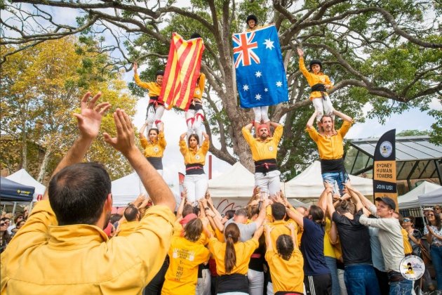 castellers de sidney pilares