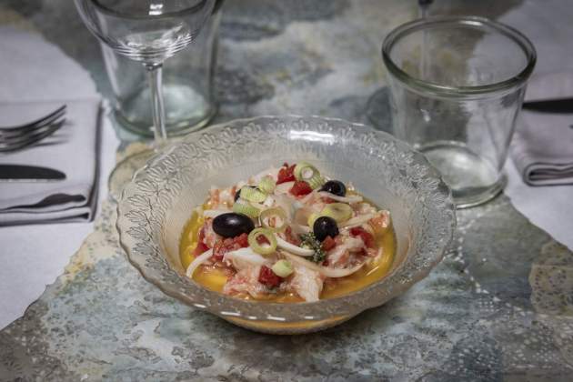Ada Parellada, Bacalao deshilada / Foto: Carlos Baglietto Ada Parellada, Bacalao deshilada / Foto: Carlos Baglietto