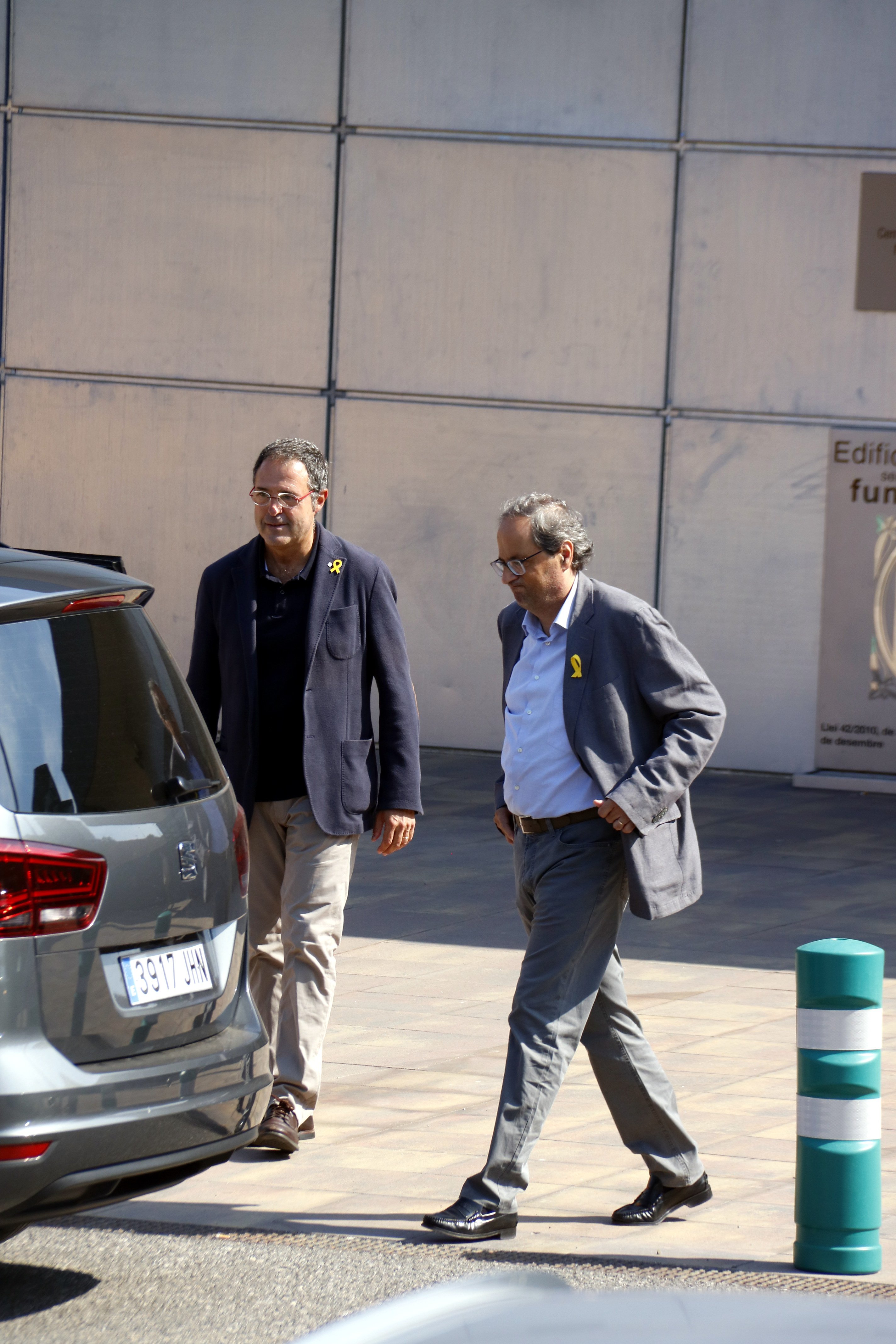 Torra y Artadi se reúnen con los presos políticos en Lledoners