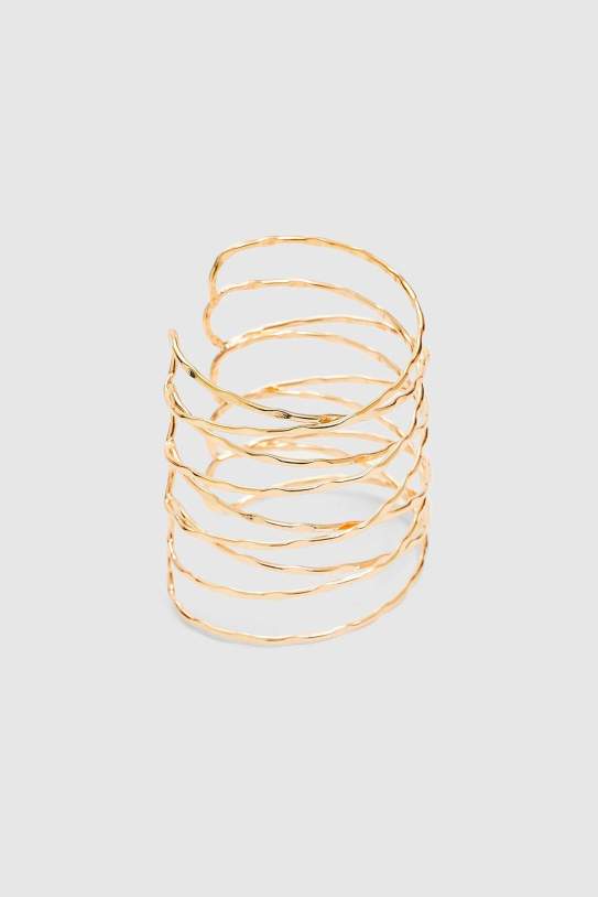 Brazalete rígido circular entrecruzado1 Brazalete rígido circular entrecruzado1