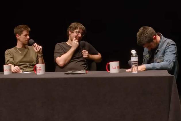 Álex Ubago, con Ignasi Taltavull y Tomàs Fuentes en 'La ruina'3 Álex Ubago, con Ignasi Taltavull y Tomàs Fuentes en 'La ruina'3