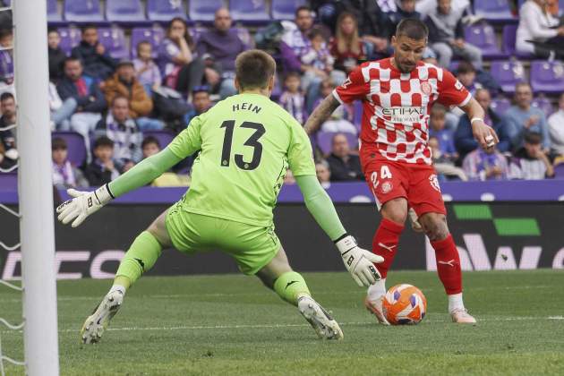 Portu gol anulado Valladolid Girona / Foto: EFE Portu gol anulado Valladolid Girona / Foto: EFE