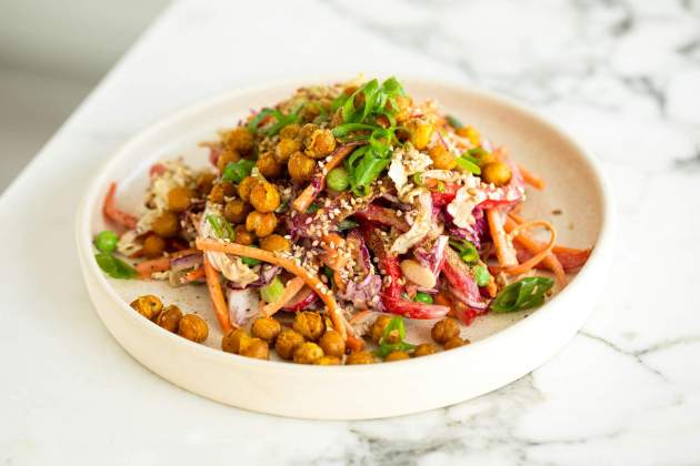 Esta ensalada es rica en proteína vegetal / Foto: Unsplash Esta ensalada es rica en proteína vegetal / Foto: Unsplash