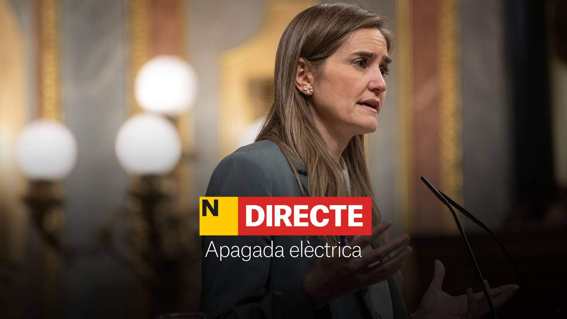 La ministra Sara Aagesen comparece por el apagón eléctrico, DIRECTO