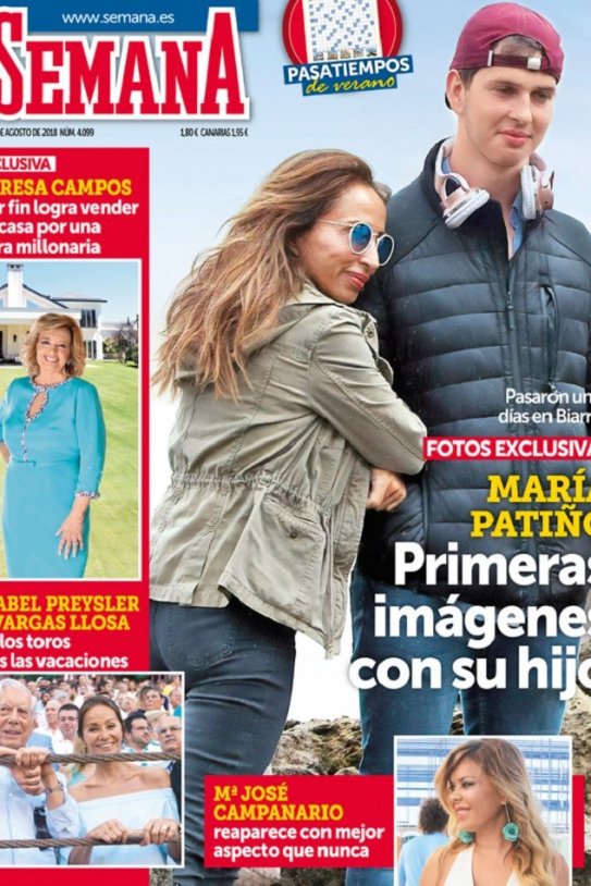 portada semana fill maria patiño  semana