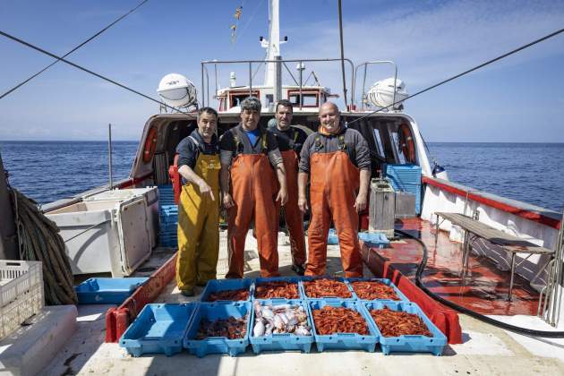 Reportaje pescadores gamba palamós / Foto: Carlos Baglietto
