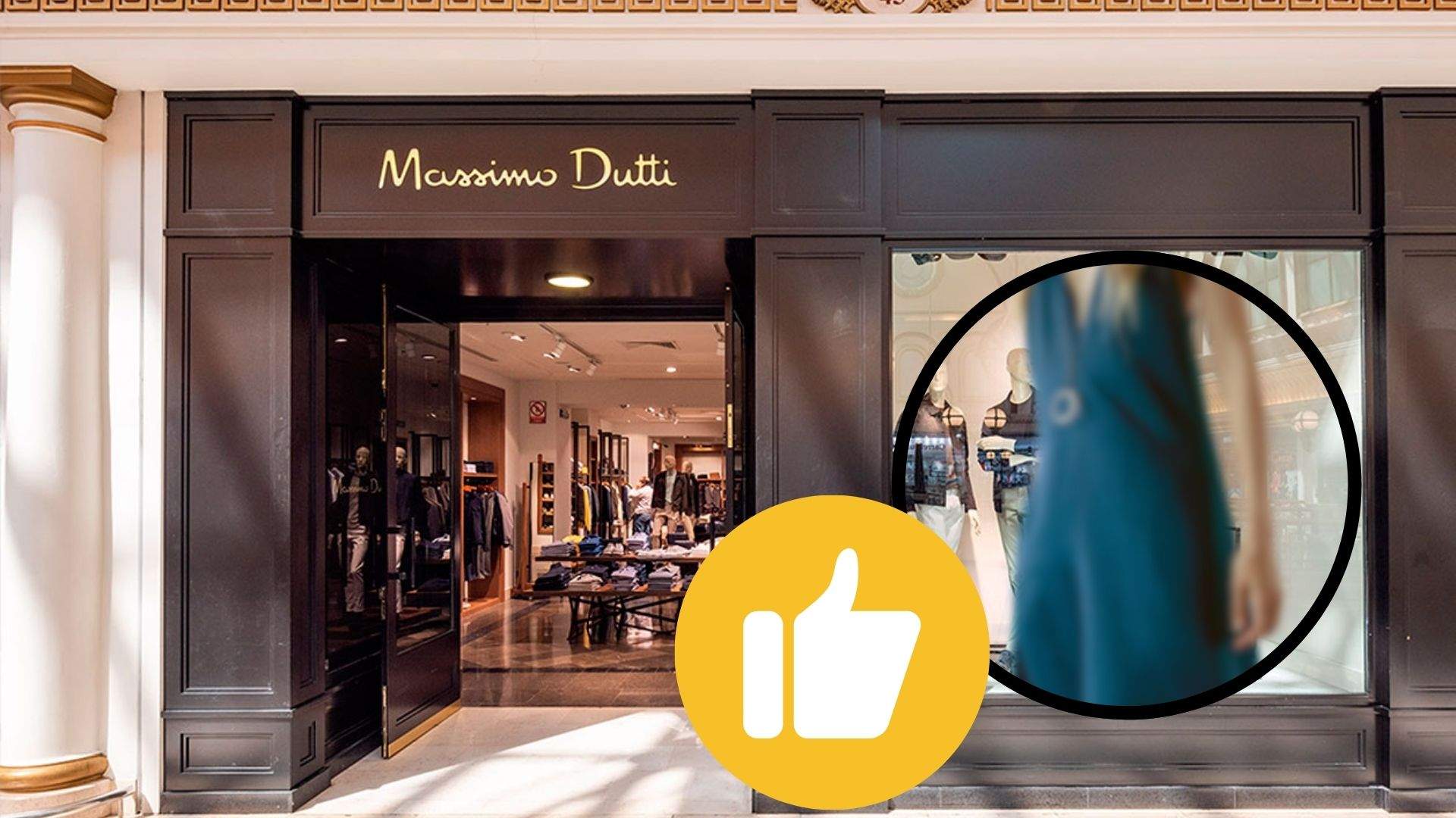 Llarg, fluid i amb escot subtil: el vestit de Massimo Dutti que ja és icona