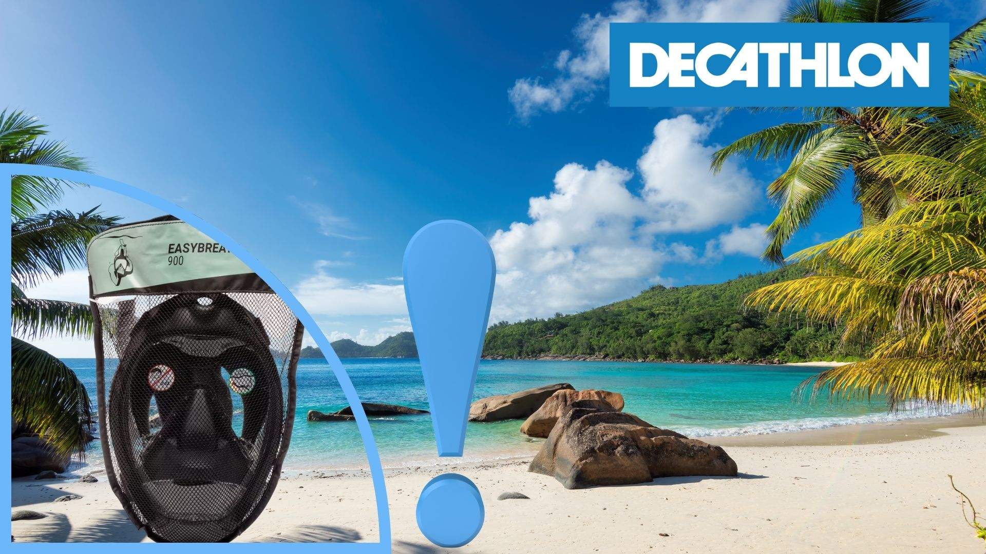 Decathlon mejora la máscara de snorkel top ventas todos los veranos