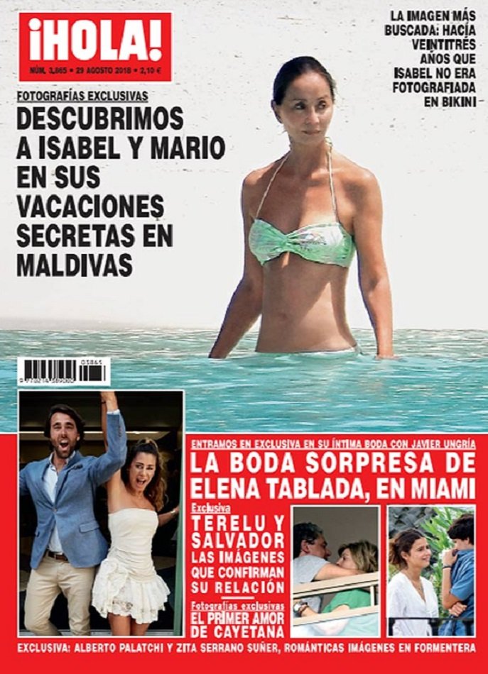 isabel preysler bikini portada hola