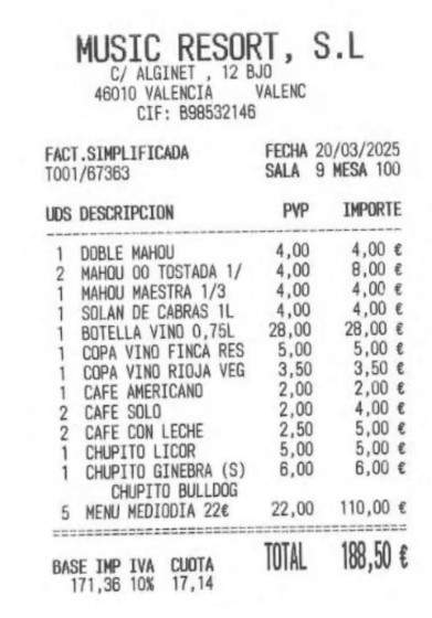 gan pampols factura gan pampols factura