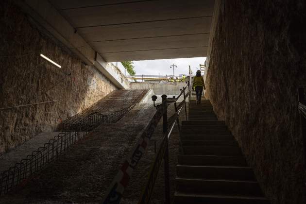 Obres L9 metro plaça Maragall / Foto: Carlos Baglietto Obres L9 metro plaça Maragall / Foto: Carlos Baglietto