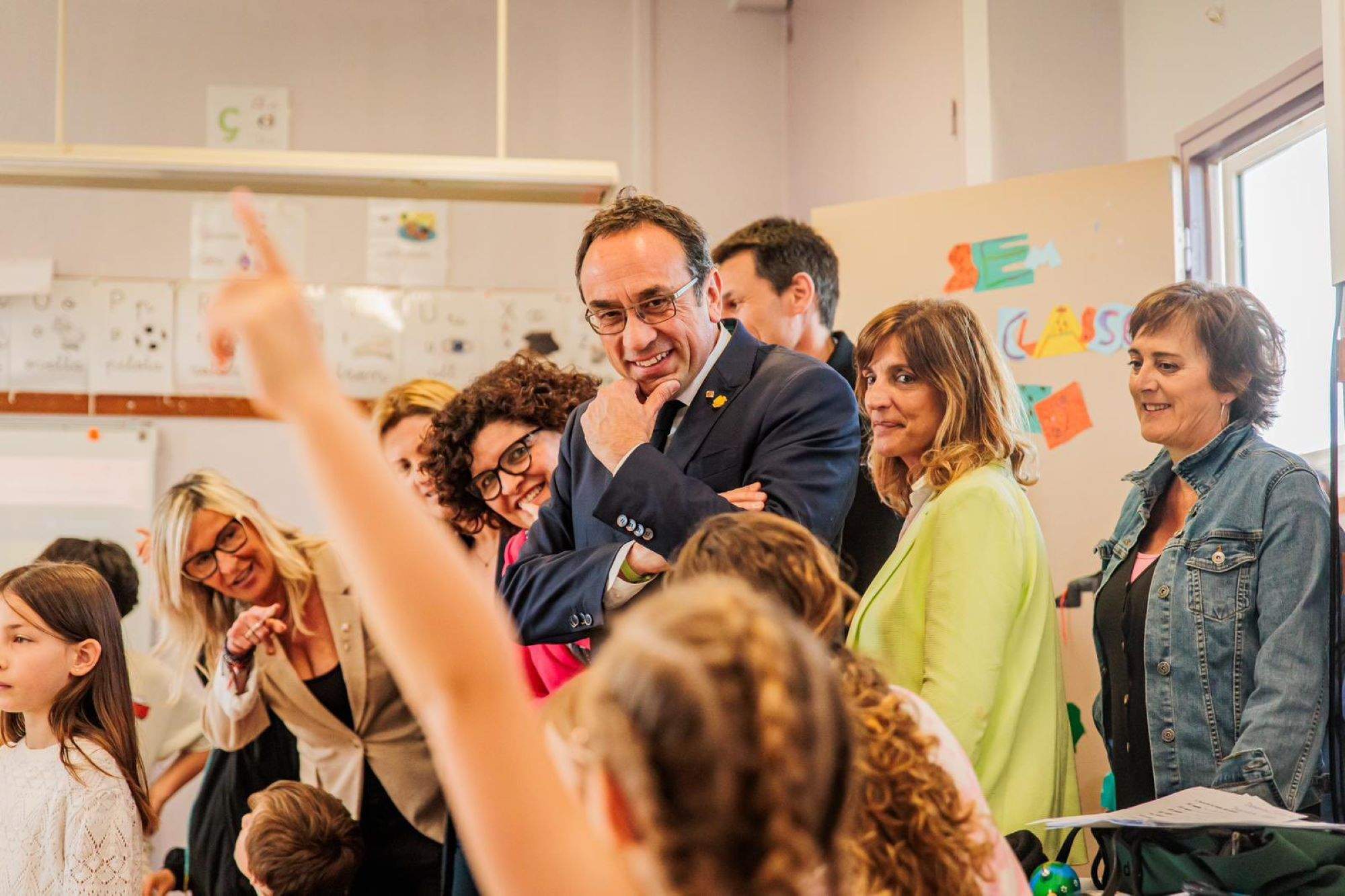Rull promete hacer "todas las gestiones posibles" para que la Bressola pueda abrir el Liceu en Perpinyà