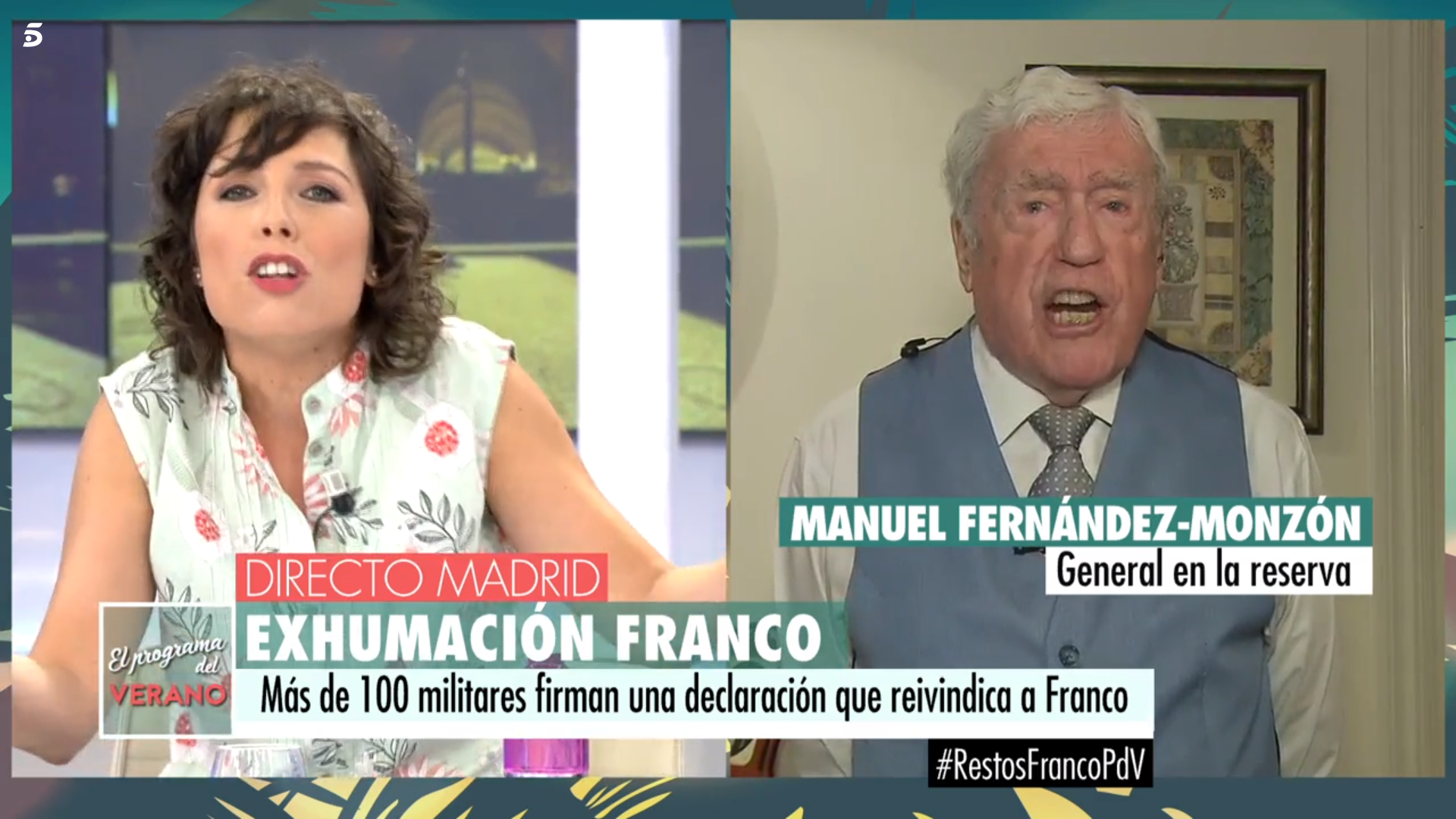 Spanish general defends Franco regime crimes as being "legal" at the time