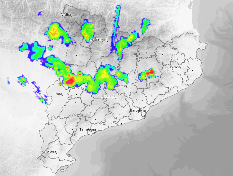 Xàfecs intensos al nord de Ponent i a Osona