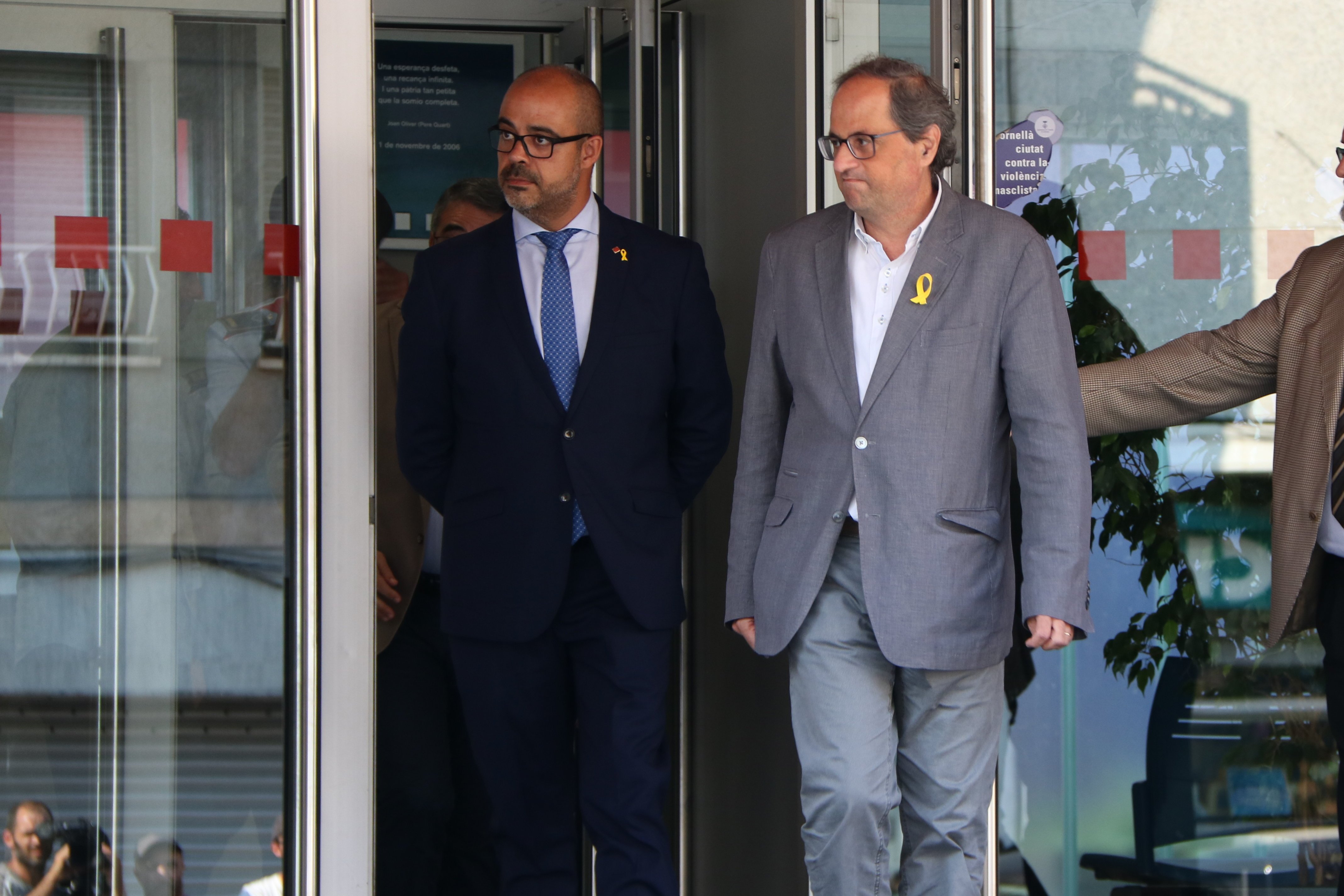 Torra i Buch es reuneixen aquest diumenge per abordar canvis als Mossos