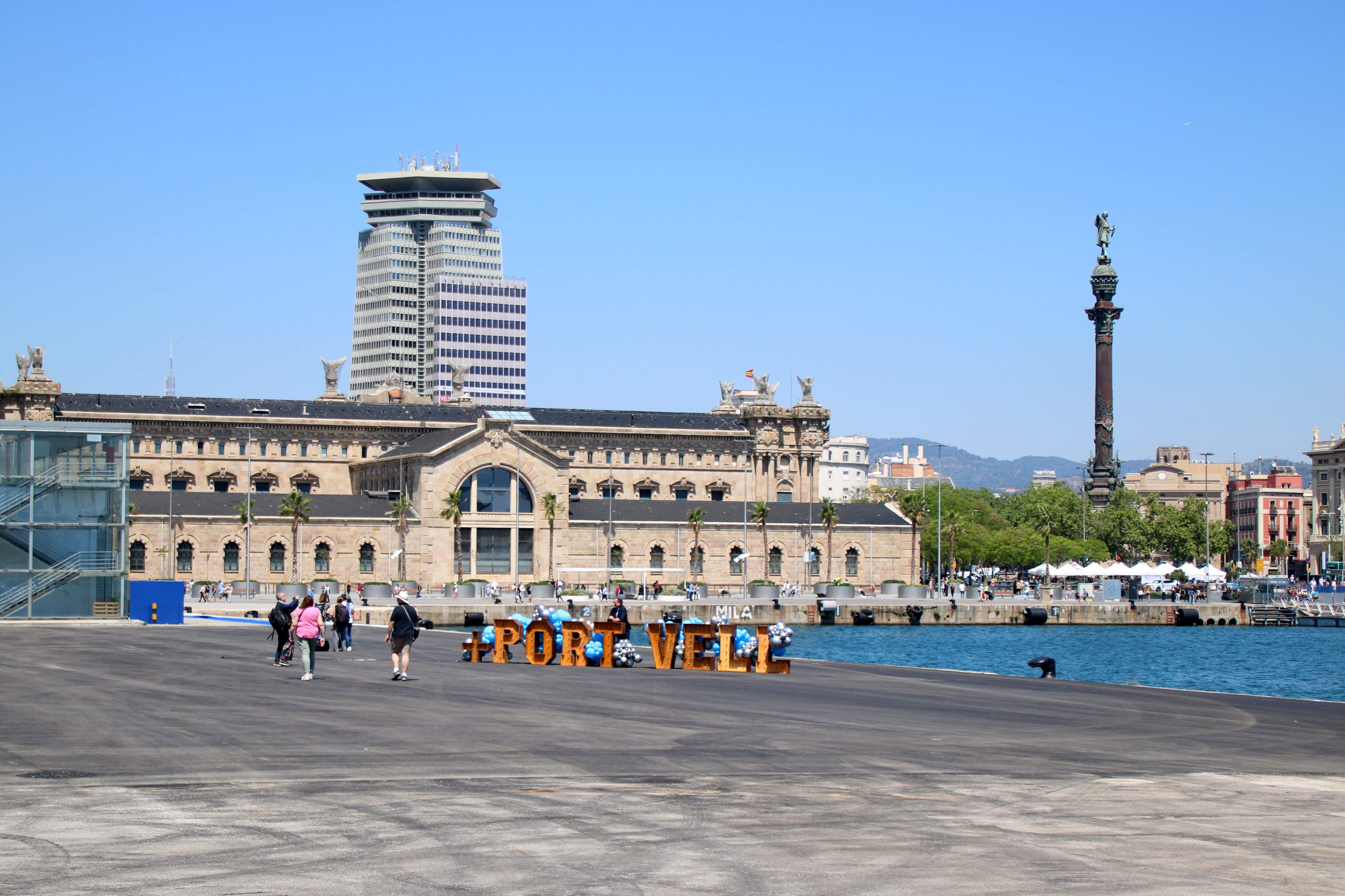 Moll de Barcelona Nord, el nou espai entre la Rambla i el mar que s’obre a la ciutadania