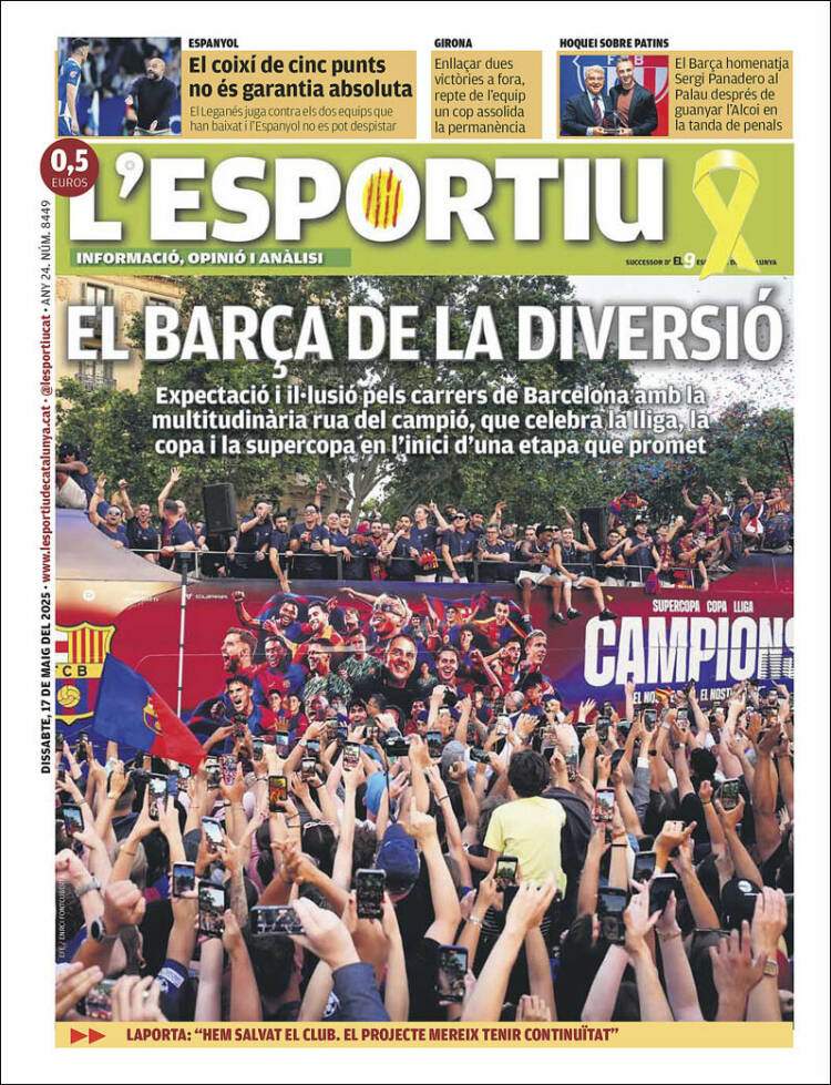 El Deportivo Portada 17 05 2025 El Deportivo Portada 17 05 2025