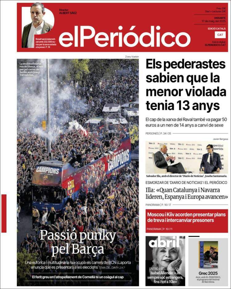 'El Periódico' 17 'El Periódico' 17