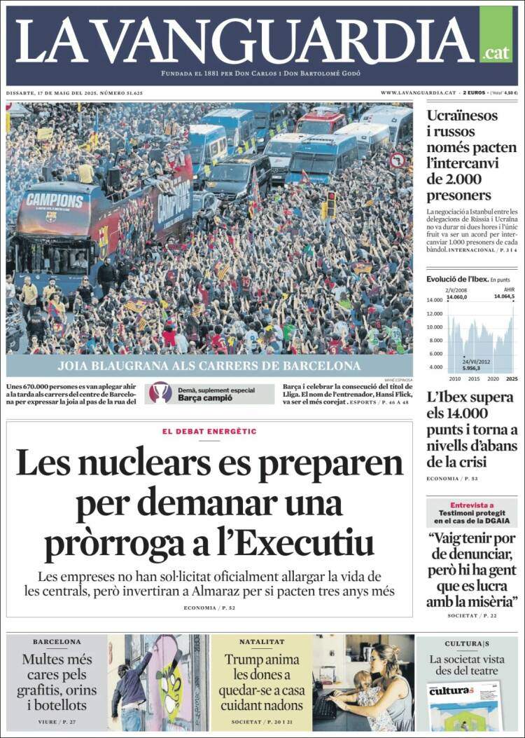 'La Vanguardia' 17 'La Vanguardia' 17