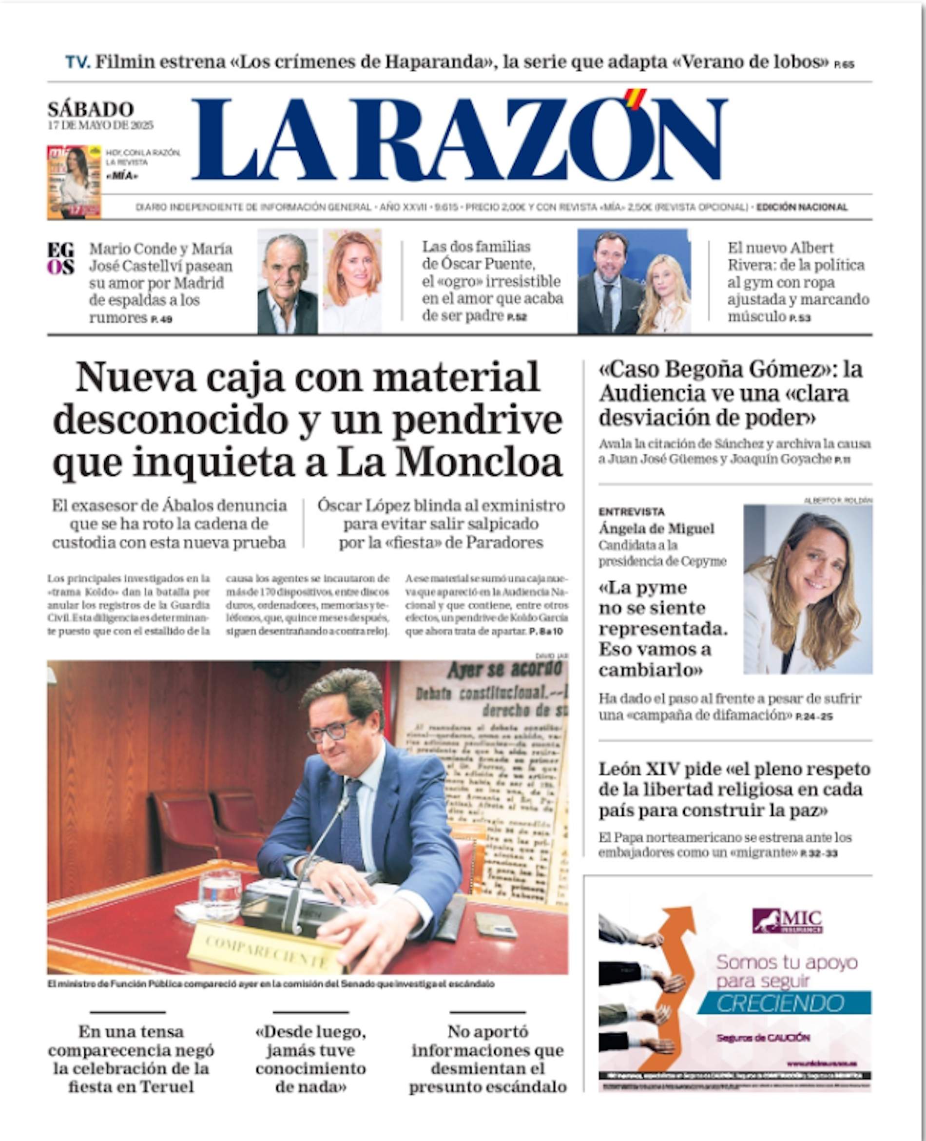 'La Razón' 17 'La Razón' 17