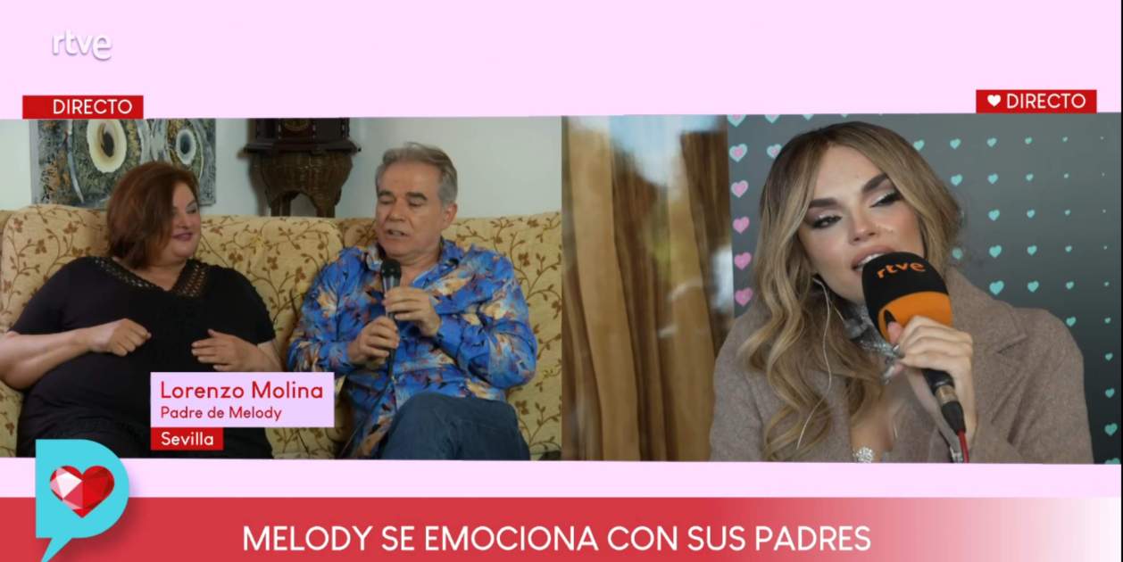 Melody plorant pares RTVE Melody plorant pares RTVE