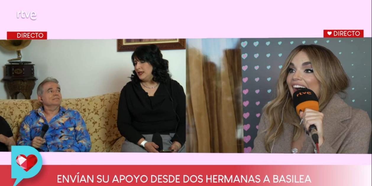 Sorpresa amb Melody plorant pares RTVE Sorpresa amb Melody plorant pares RTVE