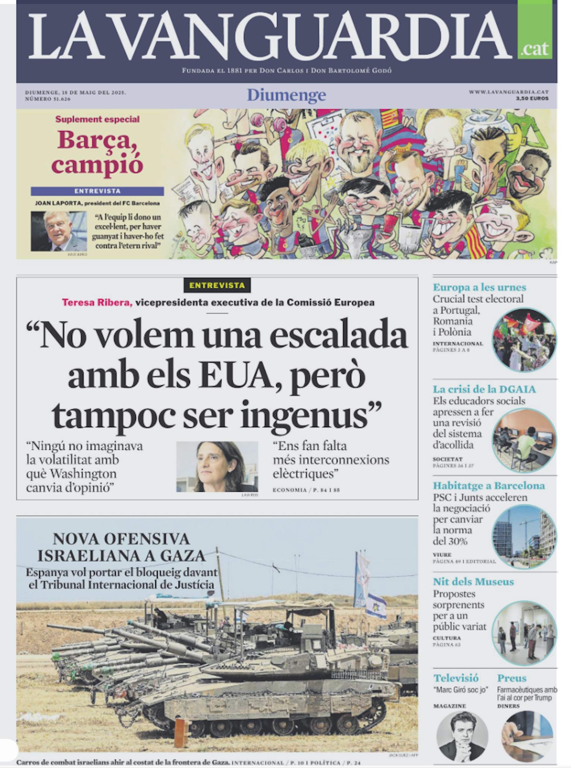 'La Vanguardia' 18 'La Vanguardia' 18