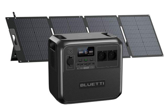 BLUETTI Generador Solar Portàtil AC180 BLUETTI Generador Solar Portàtil AC180