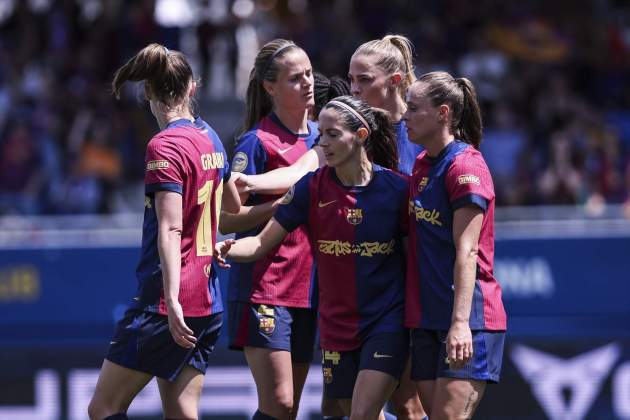Barça femenino celebración gol / Foto: Europa Press Barça femenino celebración gol / Foto: Europa Press