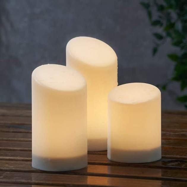Set de velas LED ÄDELLÖVSKOG Set de velas LED ÄDELLÖVSKOG